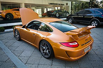 Porsche 997 GT3 (post-facelift) rear