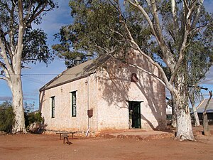 The original Lutheran church in the historic precinct of Hermannsburg