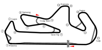 Layout of the Algarve International Circuit