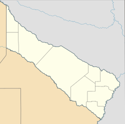 Localidad de Tres Lagunas ubicada en Provincia de Formosa