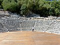 Teatru de Butrint en Epiru, güei n'Albania