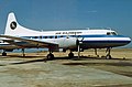 An Air Rajneesh Convair 240 at Big Muddy Ranch Airport