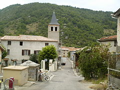 Église Saint-Étienne de Roquefeuil.