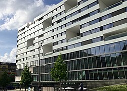 Le bâtiment d'hospitalisation Gustave Julliard.