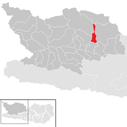 Gmünd in Kärnten – Mappa