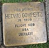 Stolperstein Emmerich Steinstraße 1 Hedwig Gompertz