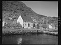 Utne sentrum før 1951 Foto: Nasjonalbiblioteket