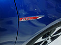 Emblema lateral del Volkswagen Golf GTI Concept.