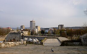 Vue générale du centre-ville depuis la forteresse.