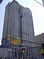 Construction in April 2008 with the new wing on the left