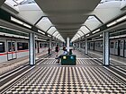 Platform 4 of Hütteldorf station