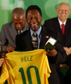 Pelé op 26 juni 2008 (Foto: Fabio Rodrigues Pozzebom) overleden op 29 december 2022