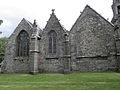 La chapelle de Sainte-Marie-du-Ménez-Hom : façade nord.