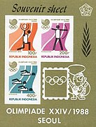 Stamp of Indonesia - 1988 - Colnect 256526 - Olympic Games.jpeg