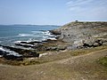 Plomodiern : la pointe de Talagrip vue du sud.