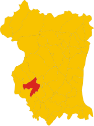 Fontanafredda – Mappa