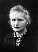 Marie Curie, née Skłodowska.