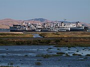 Another view of the "Ghost Fleet", also known as the "Moth Ball Fleet".