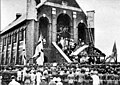 Inauguration in 1908 of the Sikh Gurdwara in Shanghai