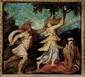 Apollo and Daphne Andrea Schiavone (1544) Kunsthistorisches Museum