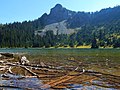 Deadwood Lake seen with Deadwood Peak