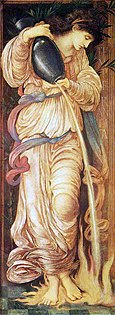 Edward Burne-Jones Temperantia (1872)