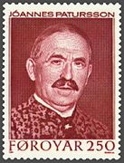 Jóannes Patursson, Stamp in 1984