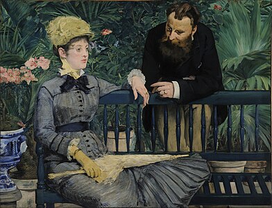 Édouard Manet Dans la Serre