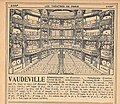 Plan de 1925, prix des places et administration.