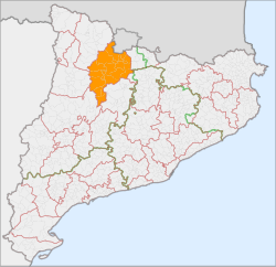 Location of Alt Urgell