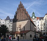 La synagogue Vieille-Nouvelle à Prague