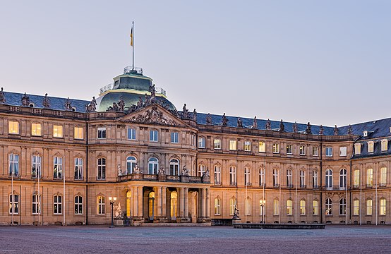 Neues Schloss(Schlossplatz, Stuttgart).