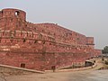 Mur d'enceinte du Fort Rouge d'Âgrâ