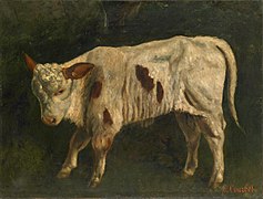 Gustave Courbet, Le Veau blanc (1873)