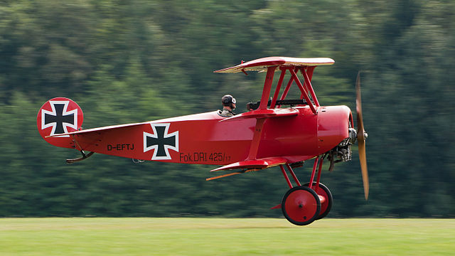 Fokker Dr.I (built in 1986).