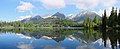 Štrbské pleso s panorámou Vysokých Tatier