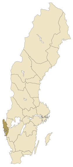 Bohuslän - Lokalisering