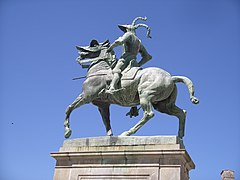 Estatua ecuestre de Francisco Pizarro, de Charles Cary Rumsey (1910).