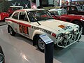 La Ford Escort 1970 du London to Mexico World Cup Rally marathon.