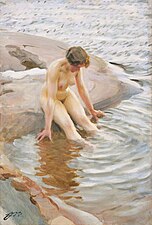 Anders Zorn: Vått (1910)