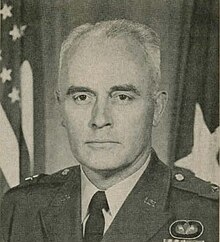 Black and white head and shoulders photo of Brigadier Charles W. G. Rich in dress uniform, facing front