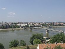 Photo du Danube à Novi Sad.