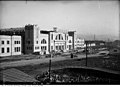 Vista del complejo del Coliseo durante su construcción en 1921.