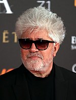 Photo of Pedro Almodóvar in 2018.