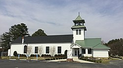 St Joseph Catholic Church, in Pomfret, MD. Built in 1849, founding of parish, 1763.