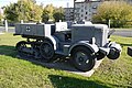 A Unic-Kegresse P107 half-track that was captured and used by the Wehrmacht, displayed in the Museum of the Great Patriotic War, Moscow, Poklonnaya Hill Victory Park