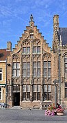 Une maison gothique tardive de style flamand à Furnes, Belgique