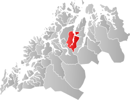 Ullsfjords kommun i Troms fylke.