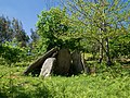 Dolmen a Casa dos Mouros en Vigo, España.