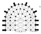 Choir and ambulatory of Notre Dame de Paris before 1220, reconstruction by Violet-le-Duc